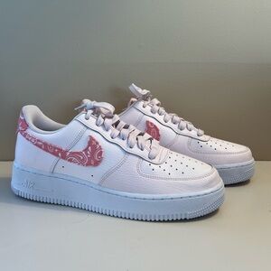 Pearl Pink Paisley Nike Air Force 1 ‘07